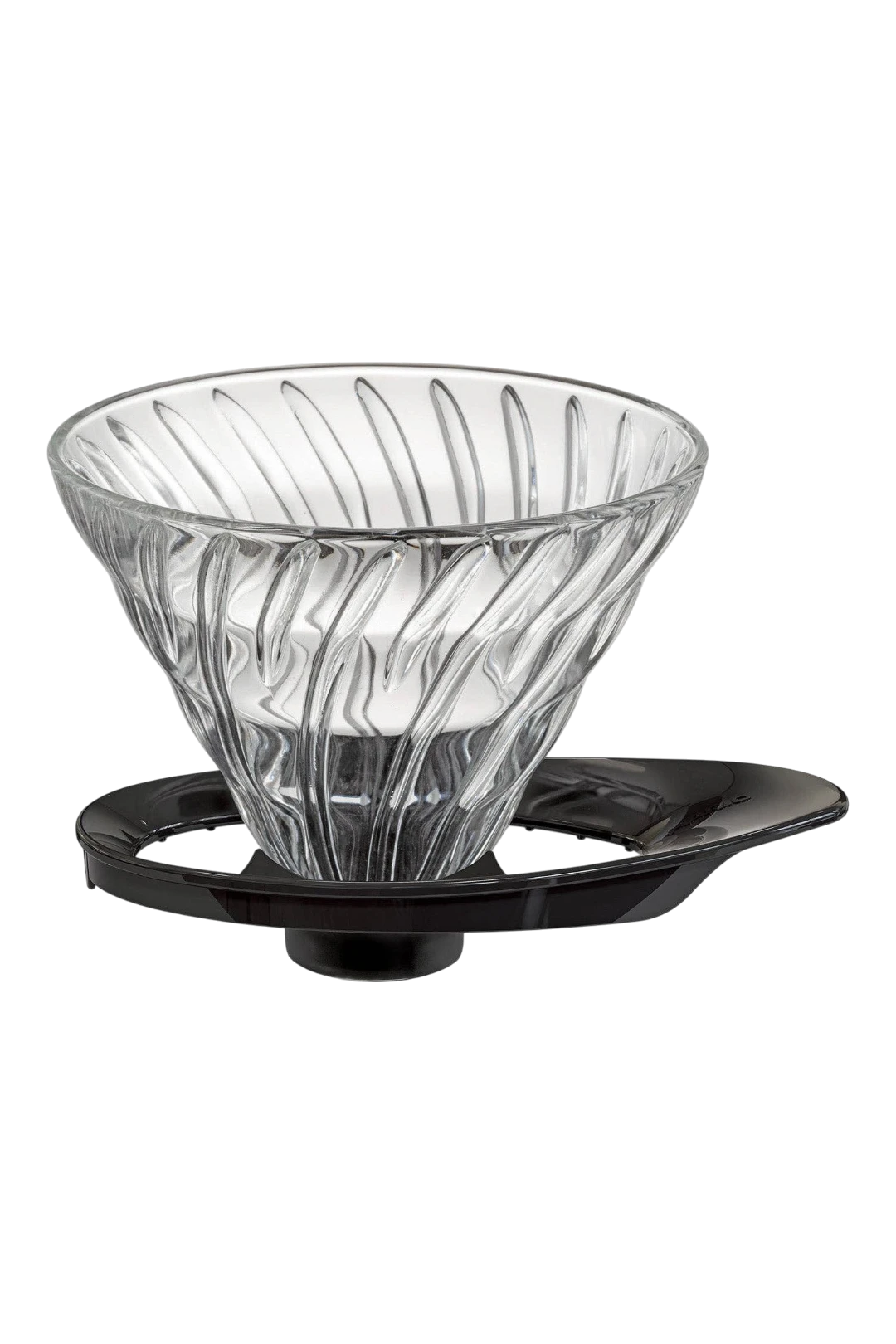 Hario V60 Glass Coffee Dripper 02 Black