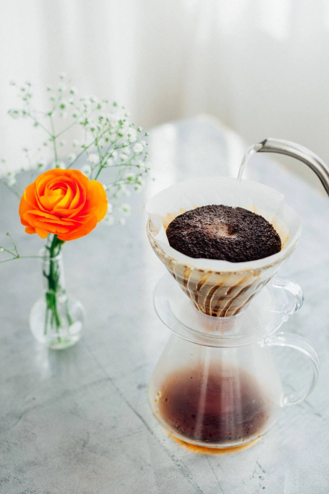 Hario V60 Simply Glass Pour Over Kit