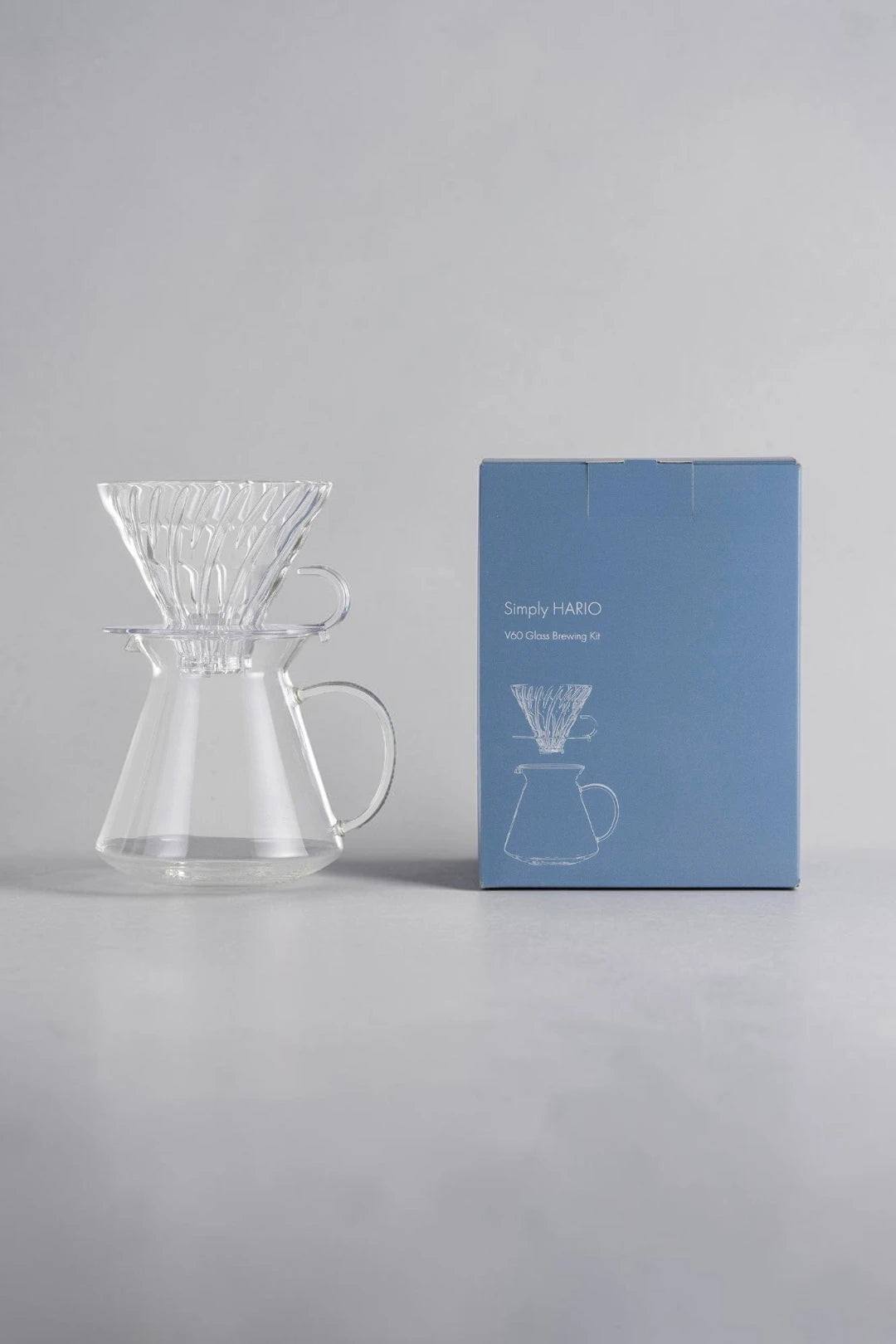 Hario V60 Simply Glass Pour Over Kit