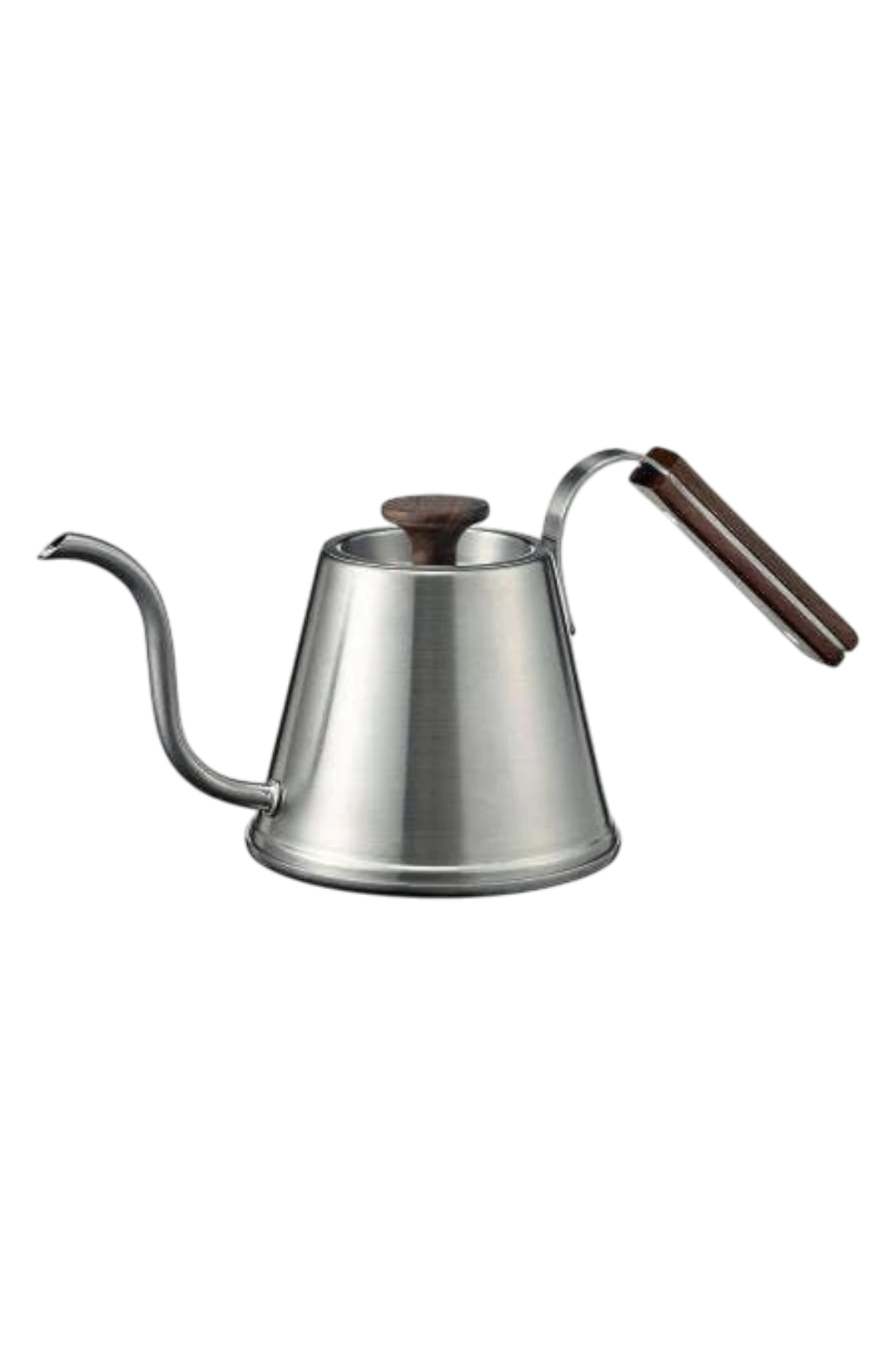 Hario Walnut Series Drip Kettle 600mL Silver