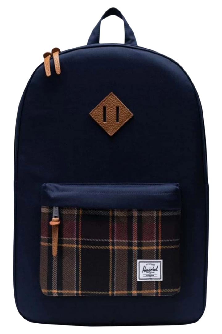 Herschel Heritage Laptop Backpack – Peacoat / Peacoat Plaid