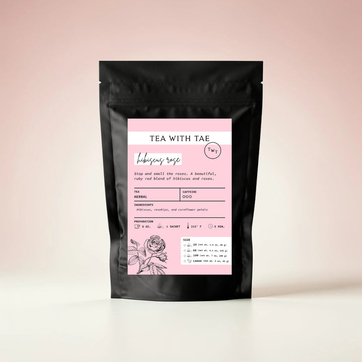 Hibiscus Rose Herbal Tea Pouch