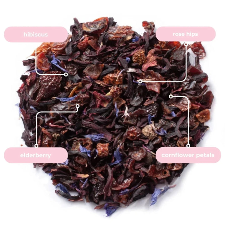 Hibiscus Rose Herbal Tea Pouch