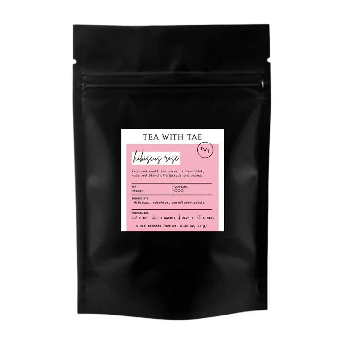Hibiscus Rose Herbal Tea Pouch