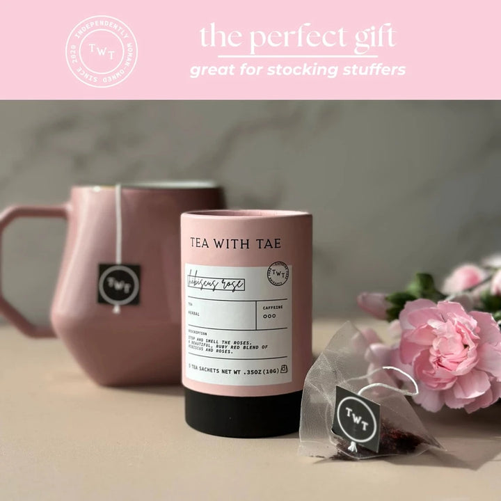Hibiscus Rose Herbal Tea Mini Tube