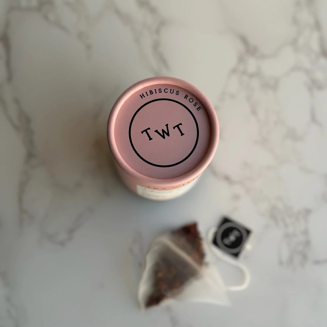 Hibiscus Rose Herbal Tea Mini Tube