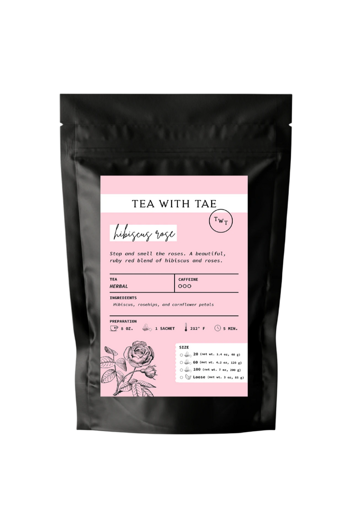 Hibiscus Rose Herbal Tea Pouch