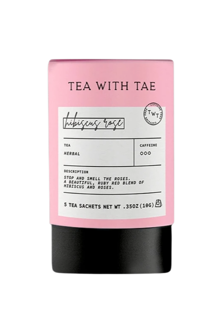 Hibiscus Rose Herbal Tea Mini Tube