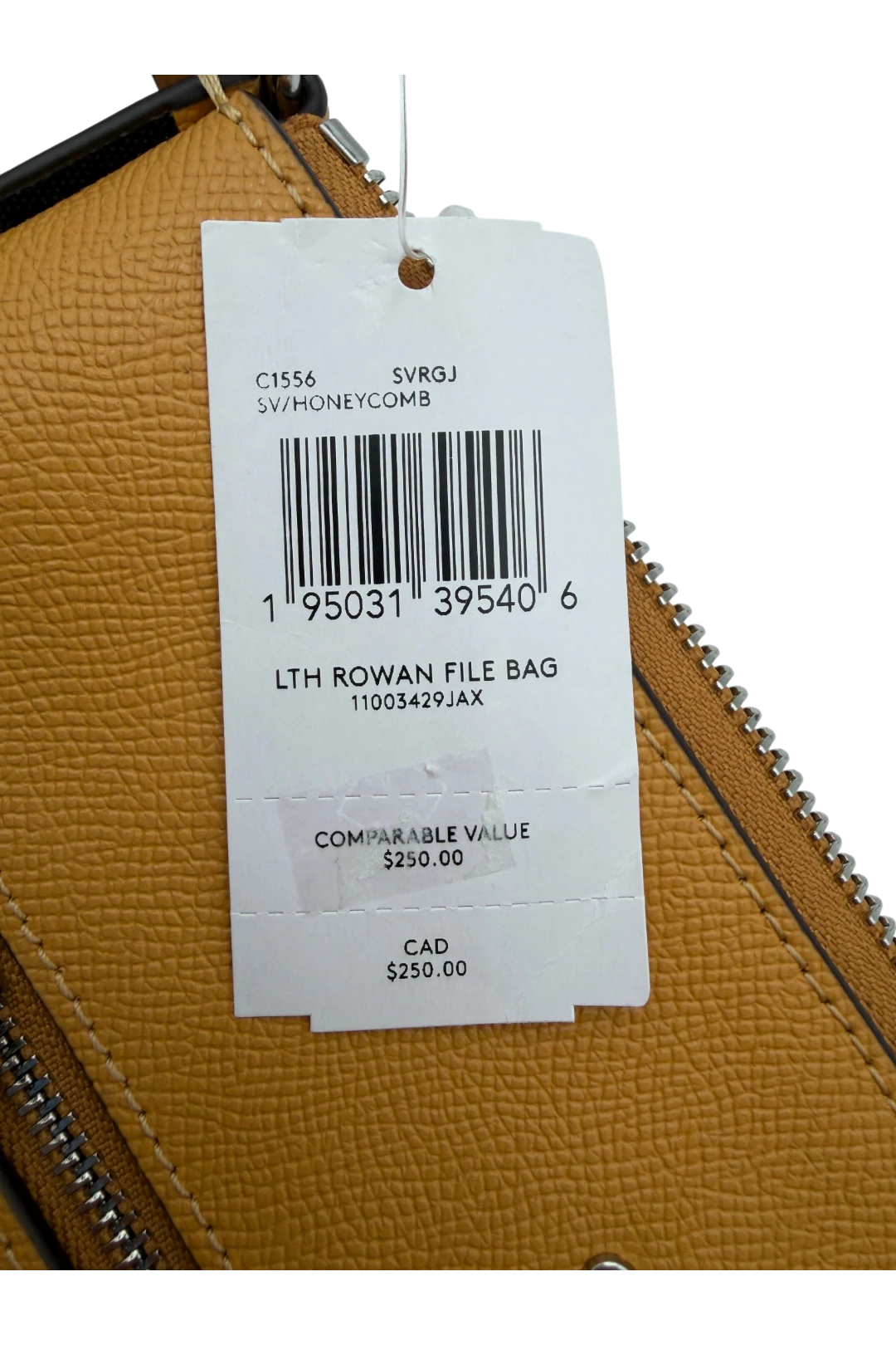 Coach Rowan File Bag - Honeycomb (Open-Box)