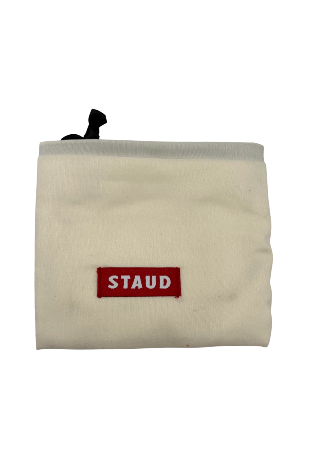 STAUD Tommy Beaded Bag - Black & White