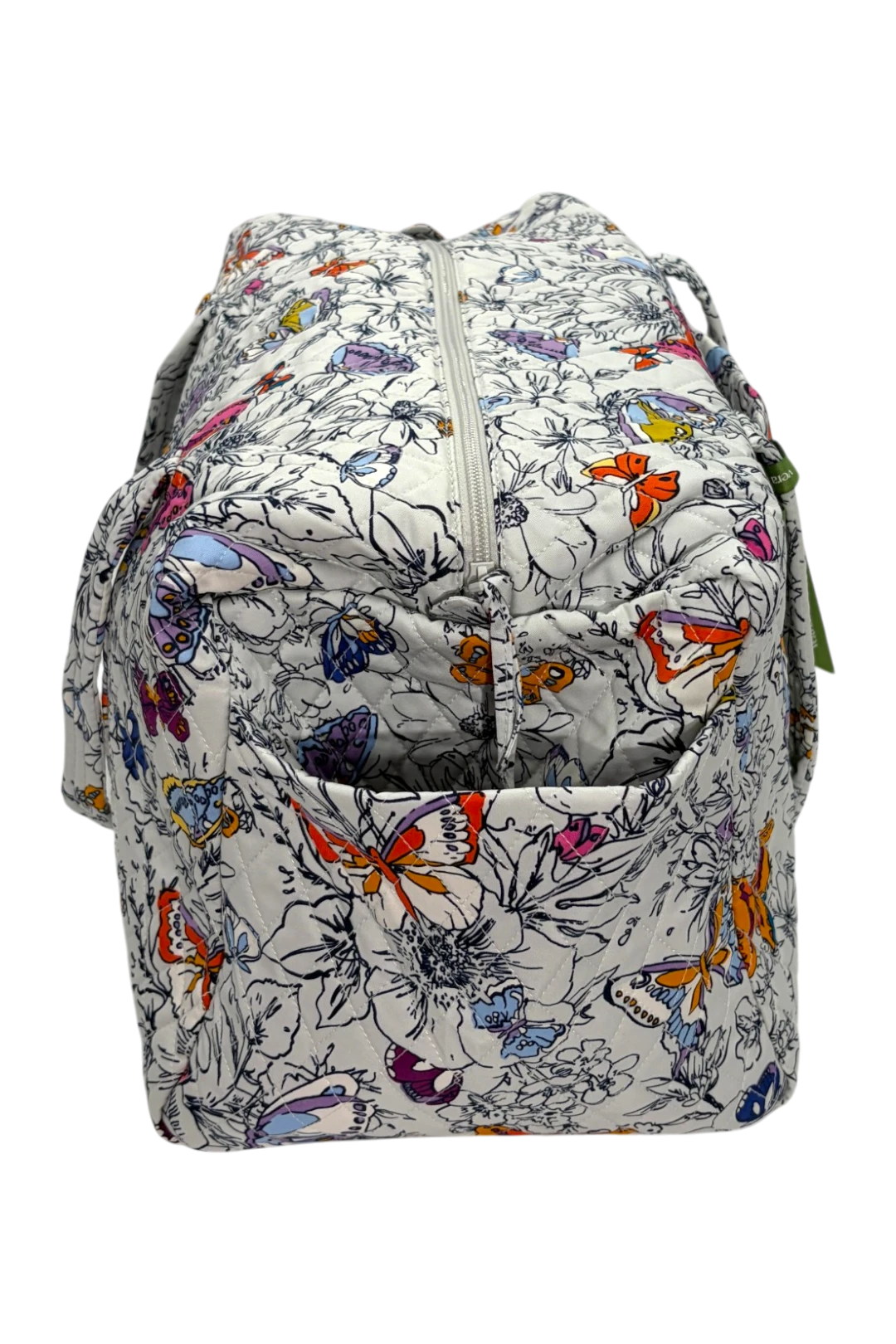 Vera Bradley Women's Original Duffel Bag - Premium Cotton - Wing + Bloom
