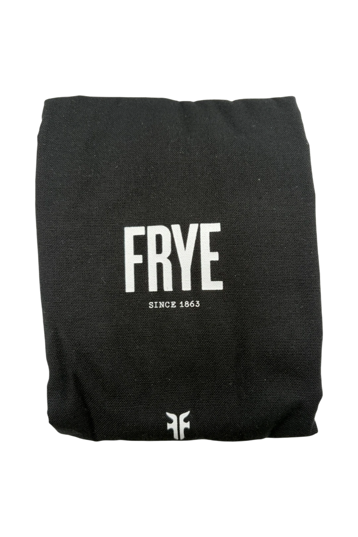FRYE Claire Leather Hobo Bag with Dust Bag - Black