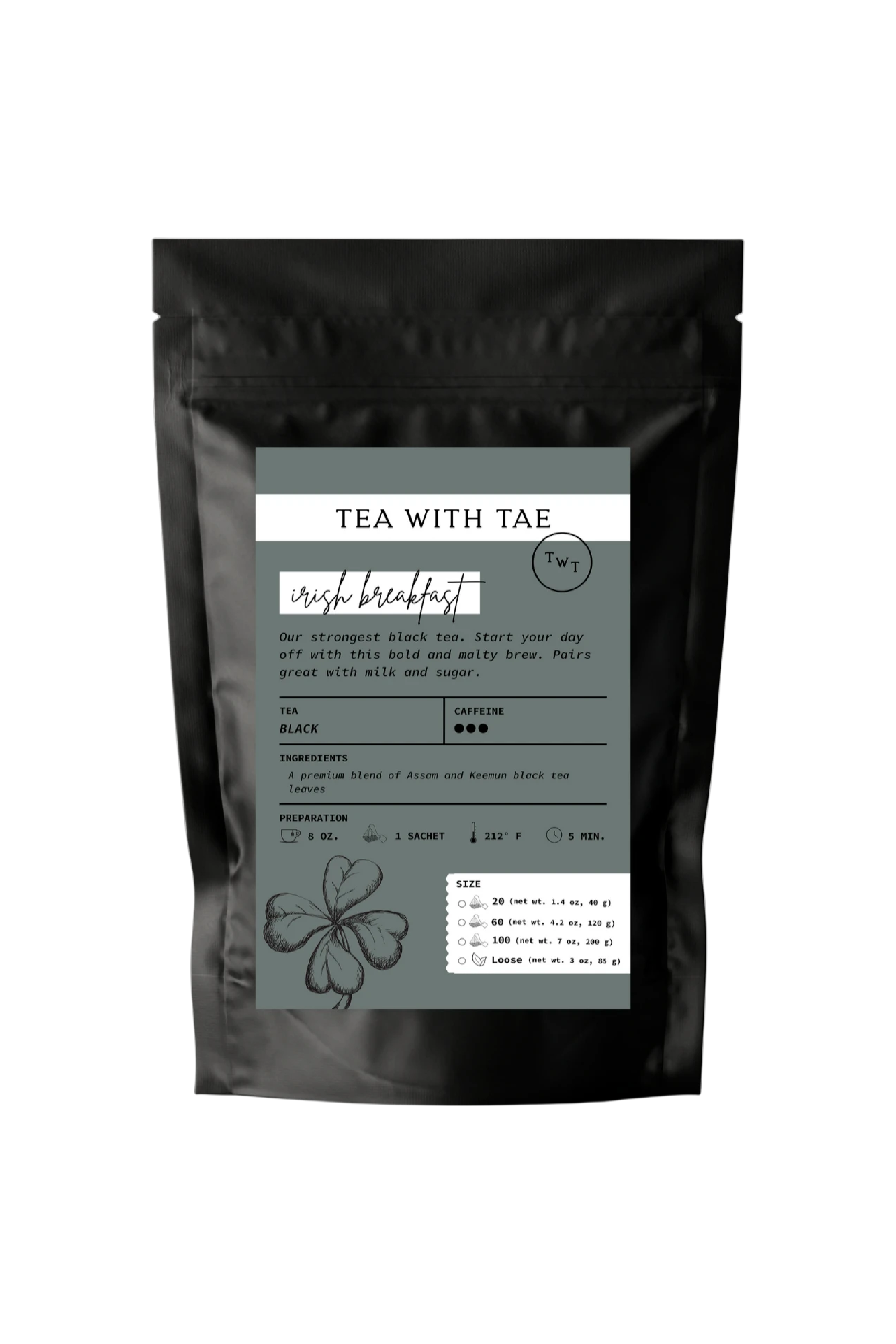 Irish Breakfast Black Tea Pouch