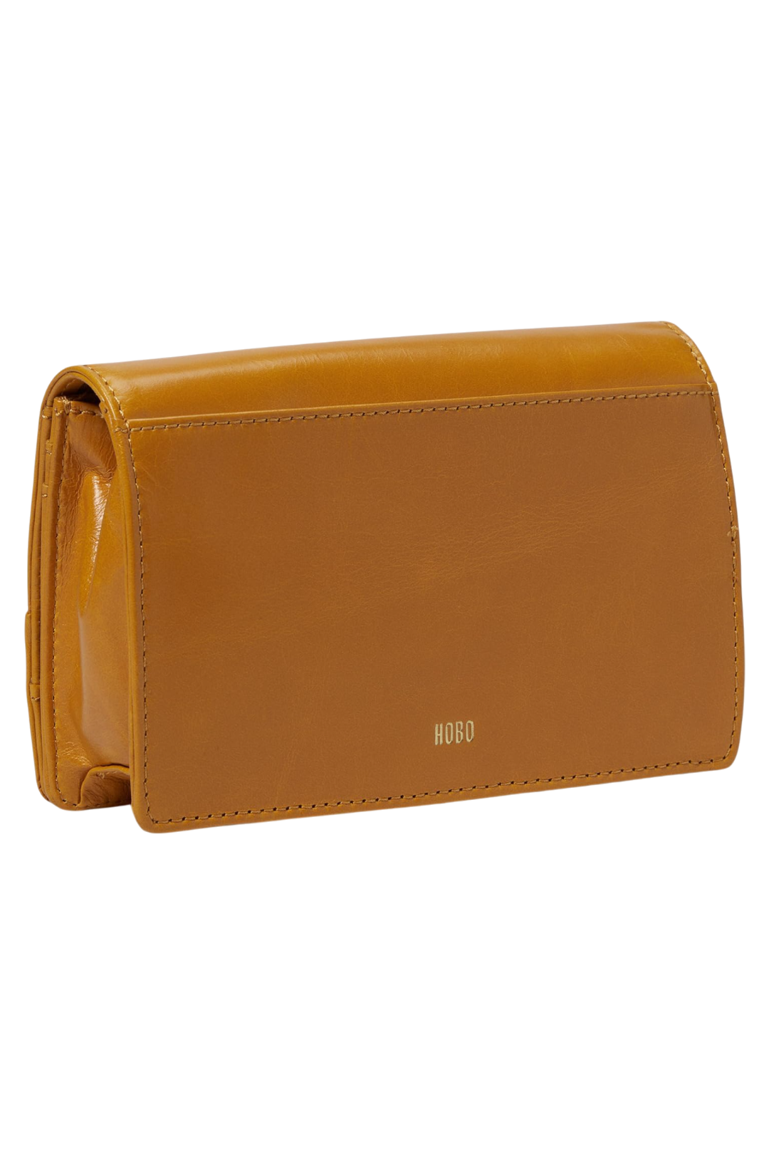 HOBO Jill Leather Wristlet – Warm Amber