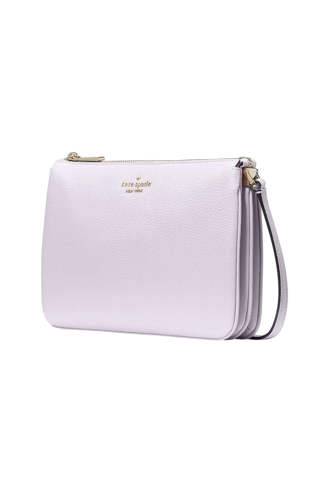 Kate Spade Leila Triple Gusset Crossbody - Lilac Moon