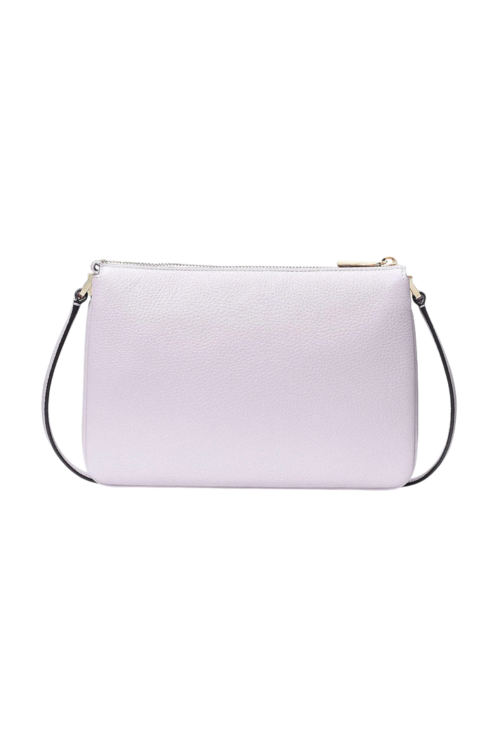 Kate Spade Leila Triple Gusset Crossbody - Lilac Moon