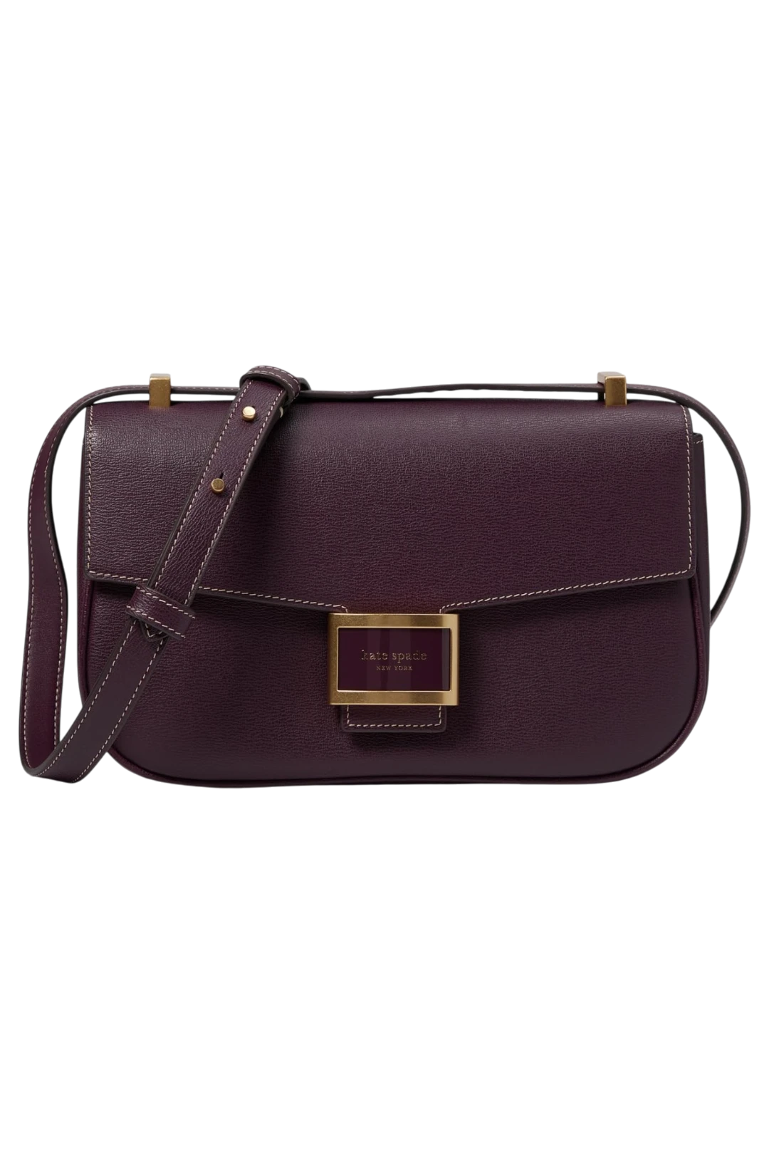 Kate Spade New York Katy Medium Convertible Shoulder Bag – Deep Cherry
