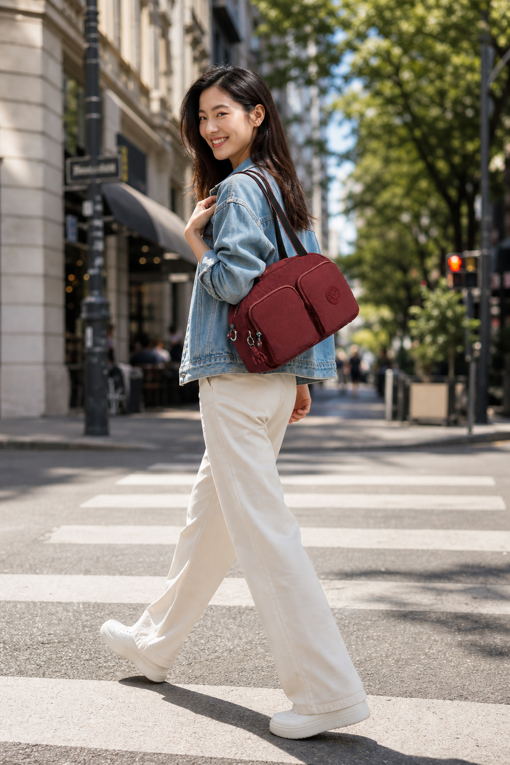 Kipling Cool Defea Shoulder Bag – Flaring Rust