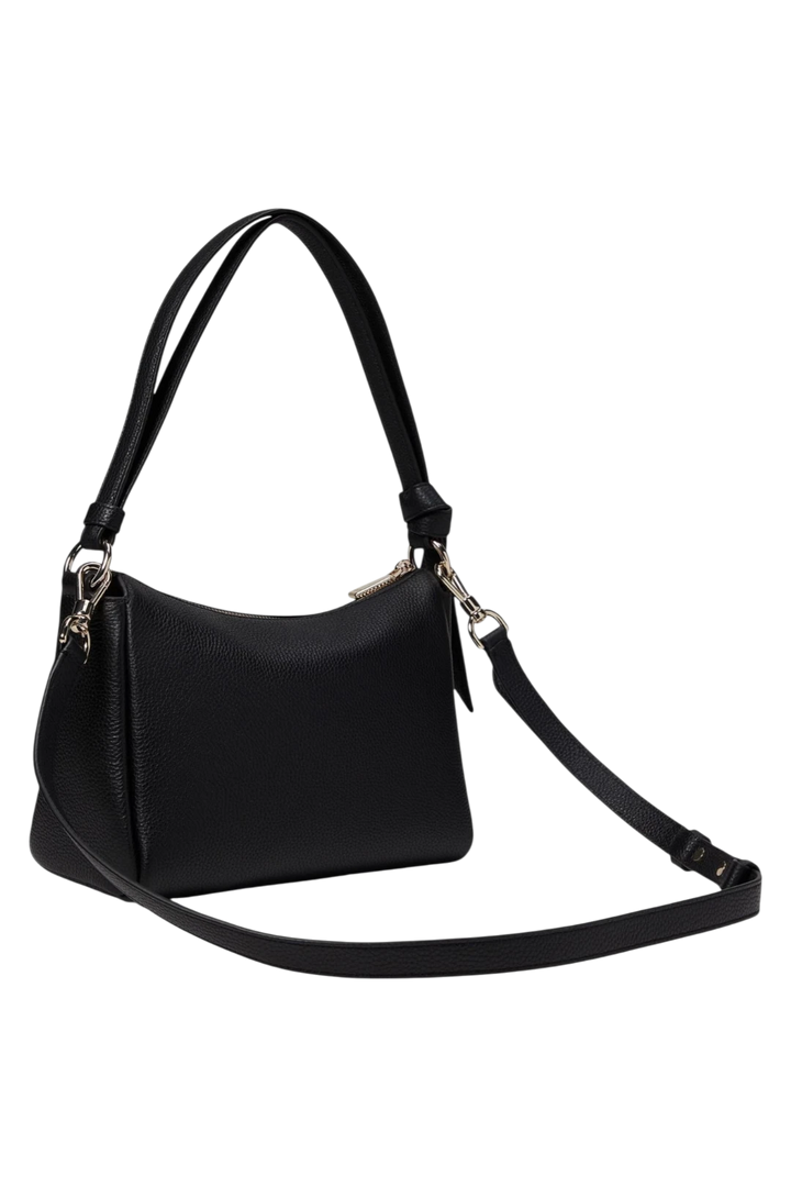 Kate Spade Knott Medium Shoulder Pebbled Leather Bag - Black