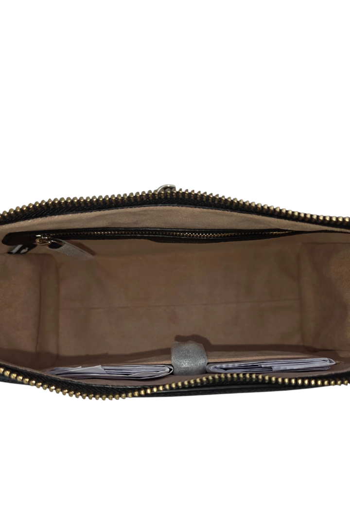 Kate Spade Knott Medium Shoulder Pebbled Leather Bag - Black