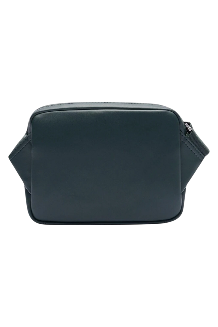 Lacoste Embossed Monogram Reporter Bag – Dark Green