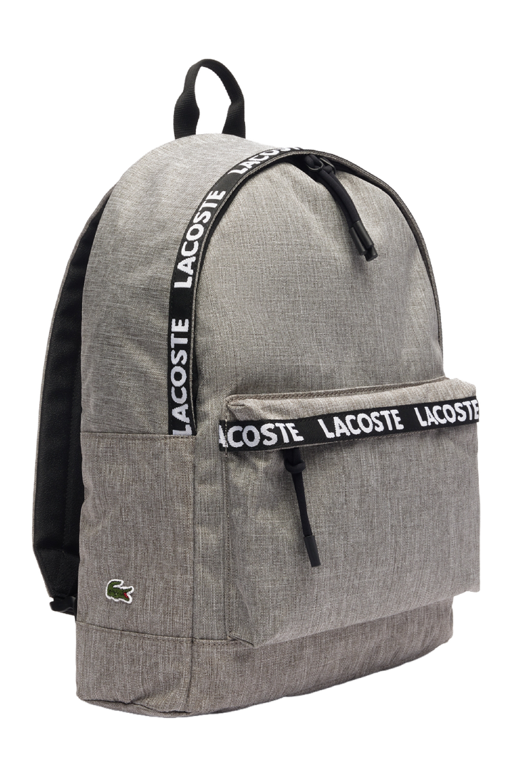 Lacoste Neocroc Laptop Backpack – Tape Grey Chine