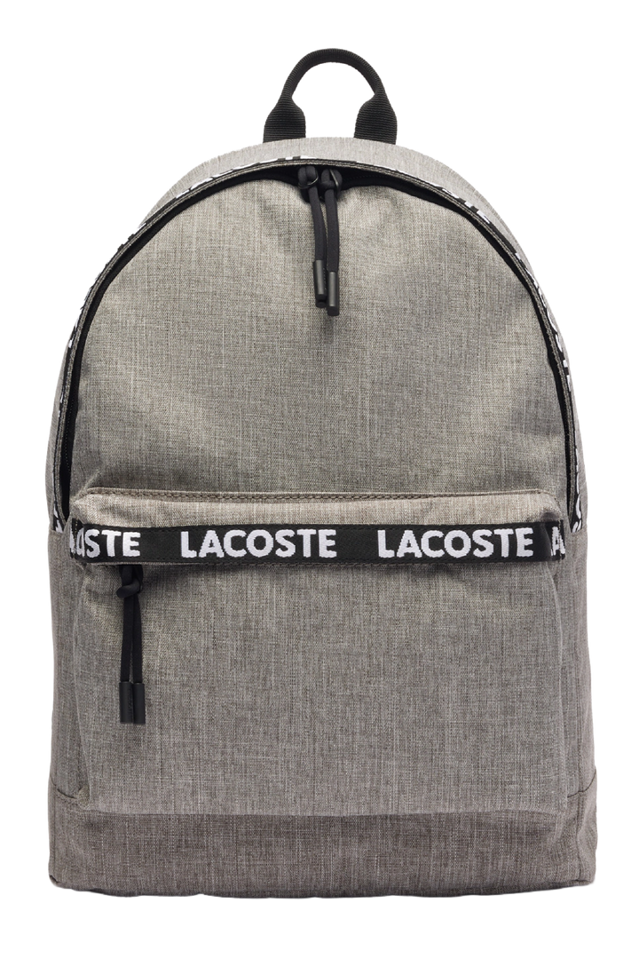 Lacoste Neocroc Laptop Backpack – Tape Grey Chine