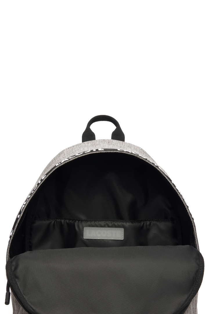Lacoste Neocroc Laptop Backpack – Tape Grey Chine