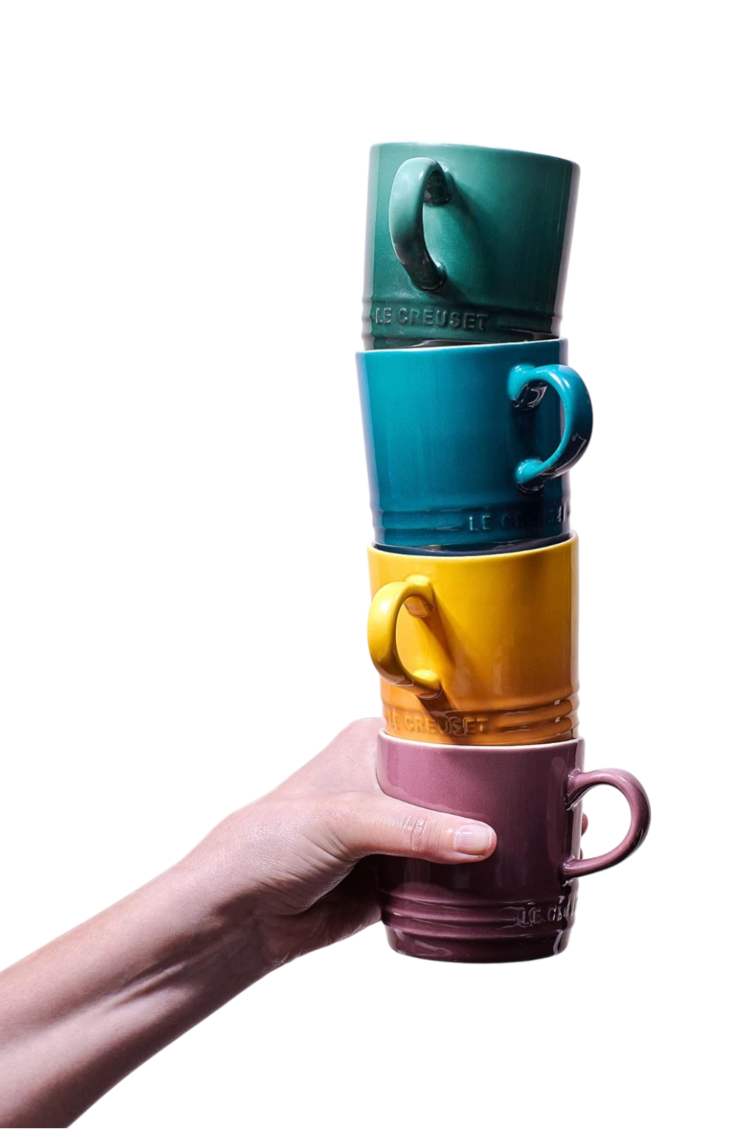 Le Creuset Botanique Collection Mug Set of 4 – 350ml Stoneware