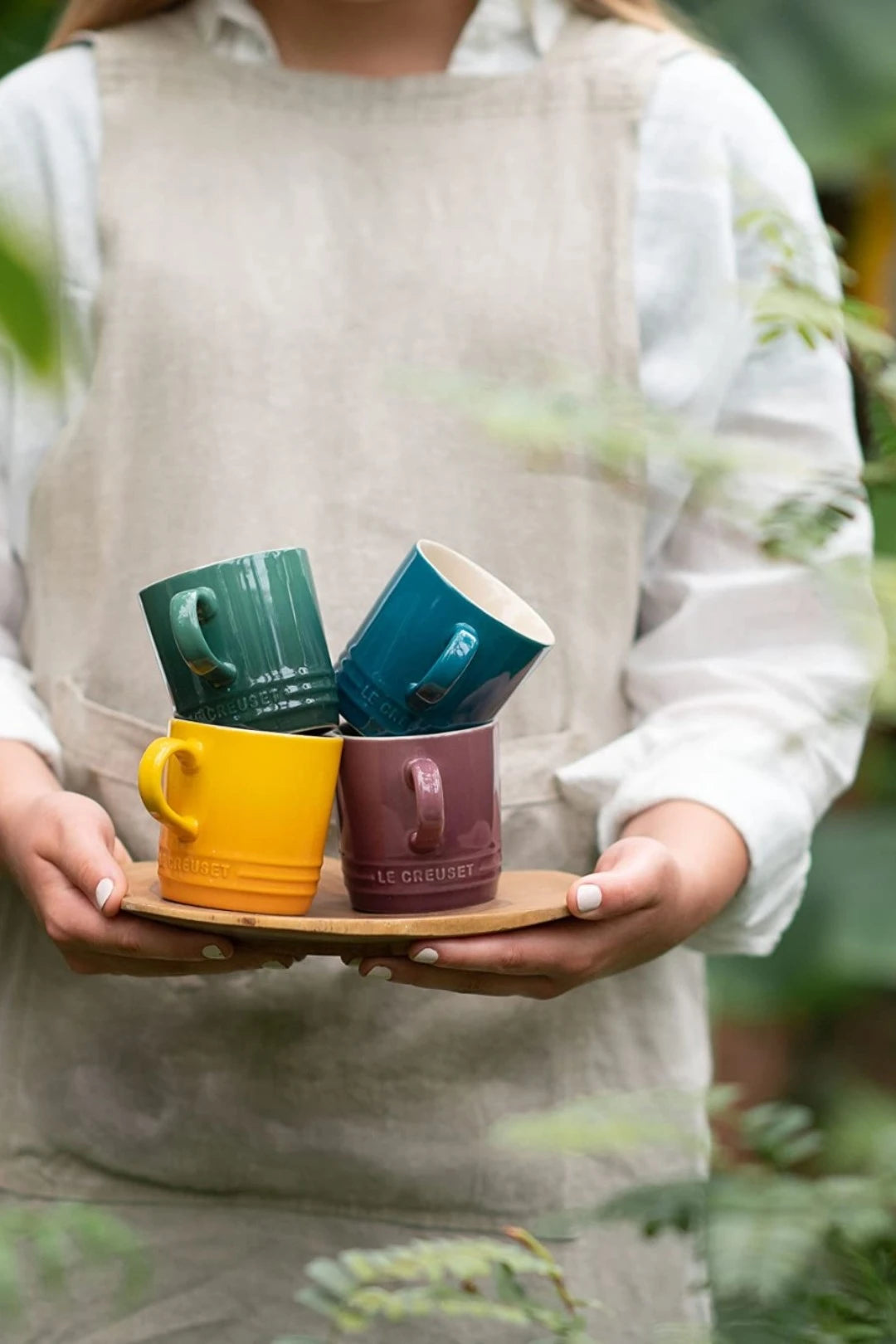 Le Creuset Botanique Collection Mug Set of 4 – 350ml Stoneware