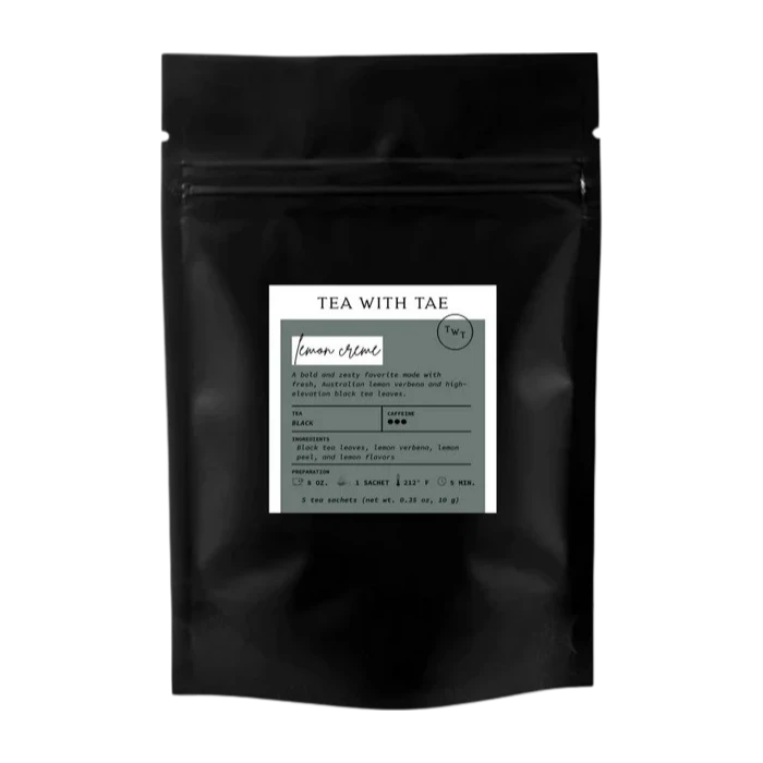 Lemon Crème Black Tea Pouch