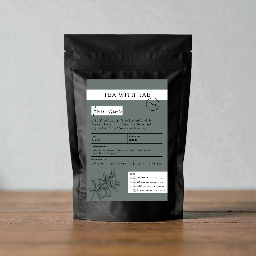 Lemon Crème Black Tea Pouch