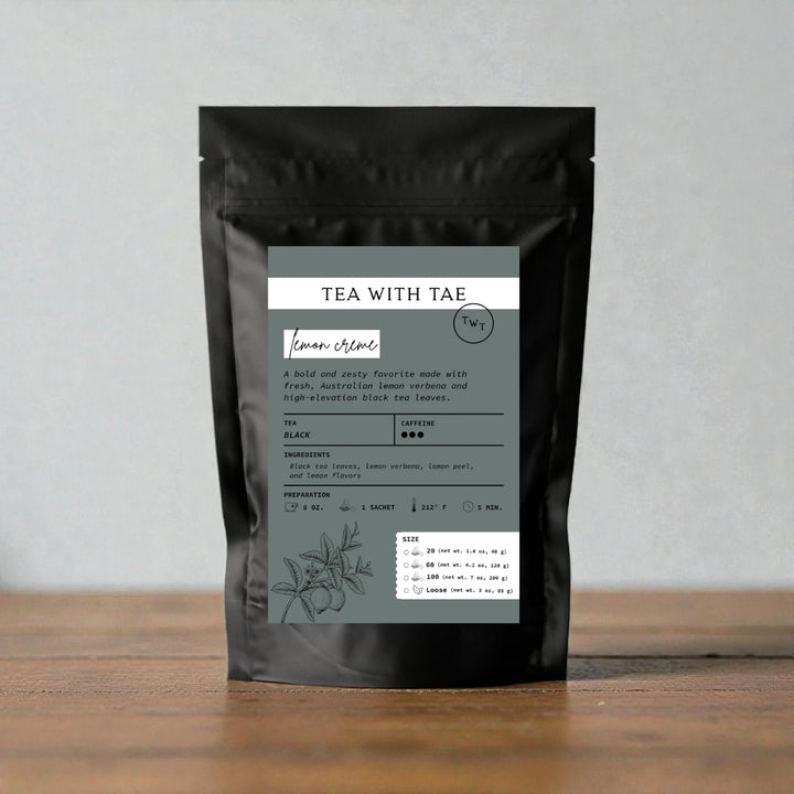 Lemon Crème Black Tea Pouch