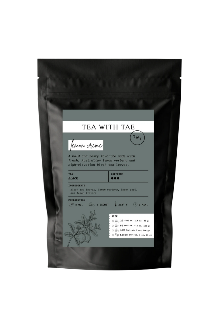 Lemon Crème Black Tea Pouch