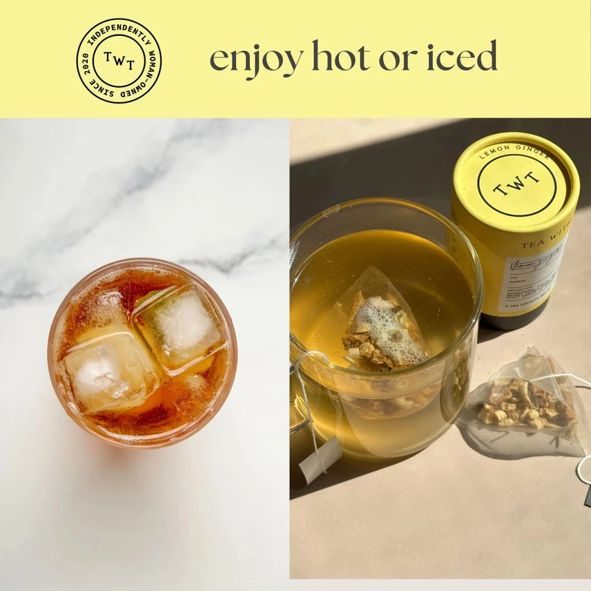 Lemon Ginger Herbal Tea Mini Tube