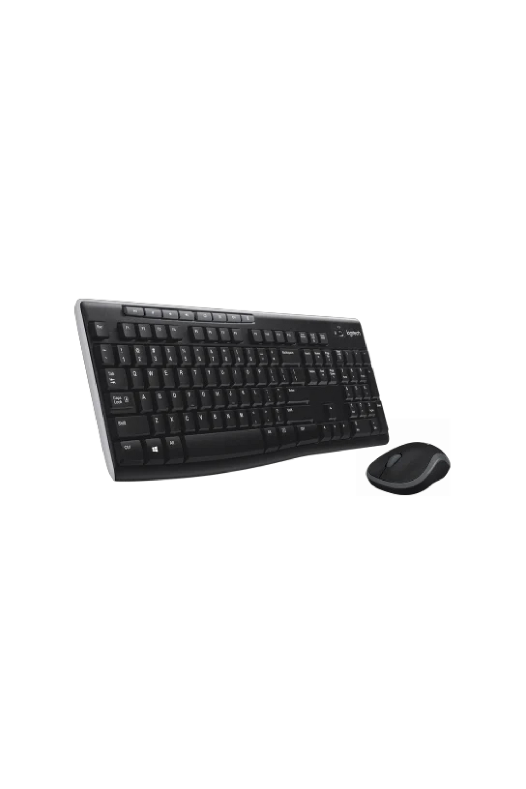 Logitech MK270 Wireless Keyboard and Mouse Combo - Black