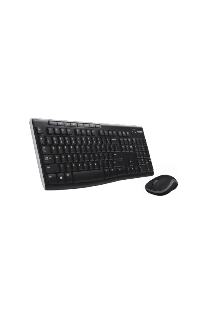 Logitech MK270 Wireless Keyboard and Mouse Combo - Black