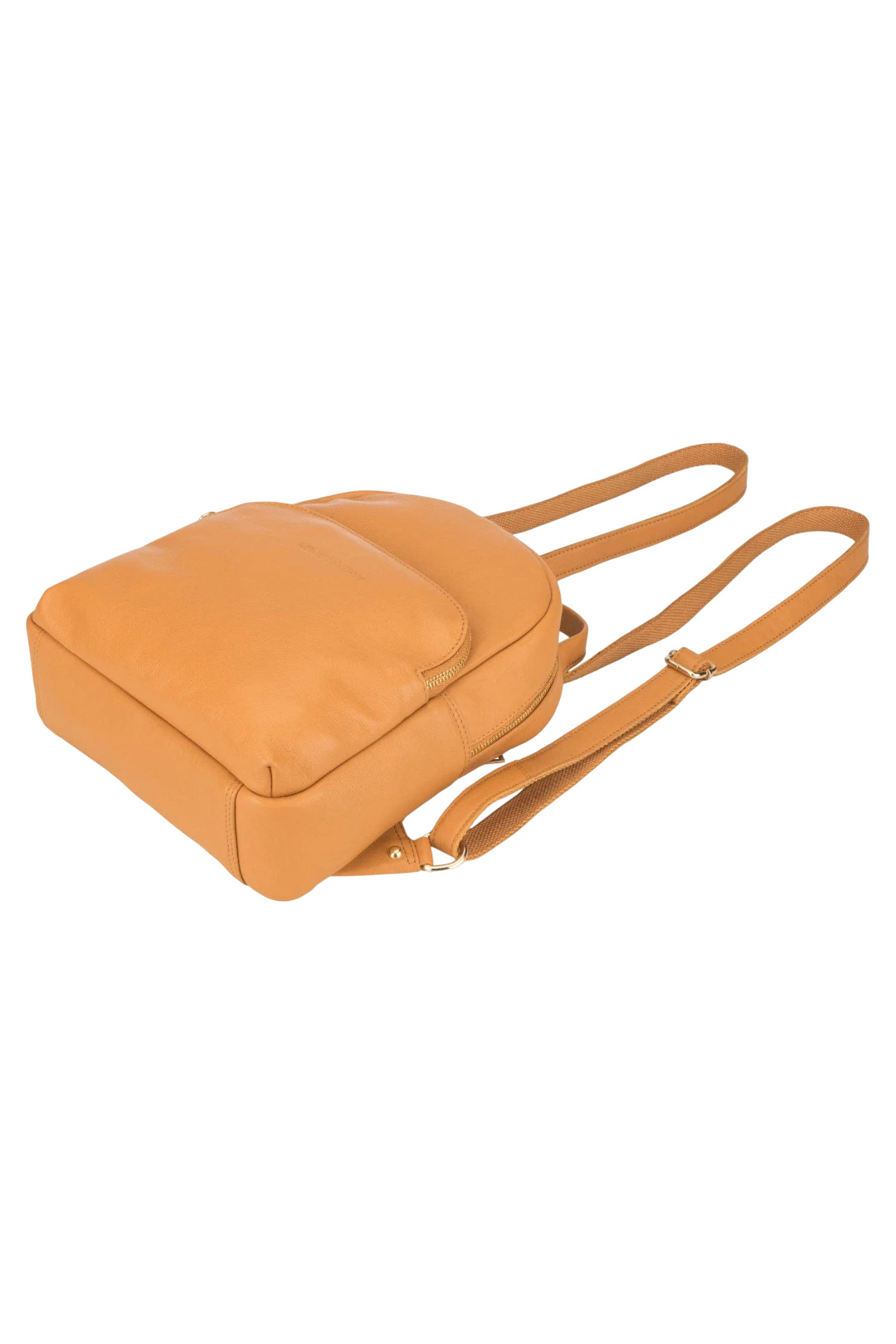 Minori Leather Madison Women's Full-Grain Nappa Leather Backpack – Tan