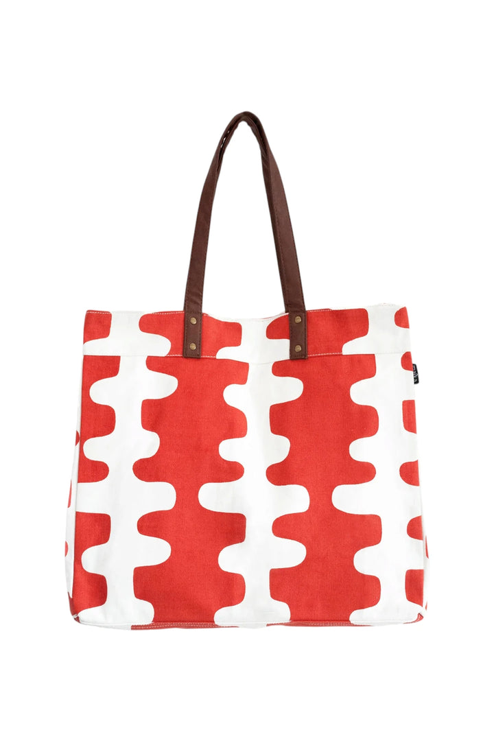 Maika Carryall Tote – Echo Tangerine