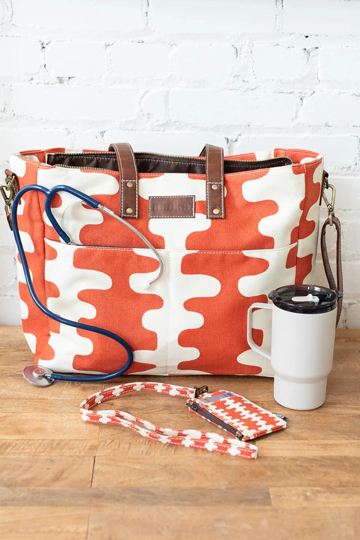 Maika Essential Tote – Echo Tangerine