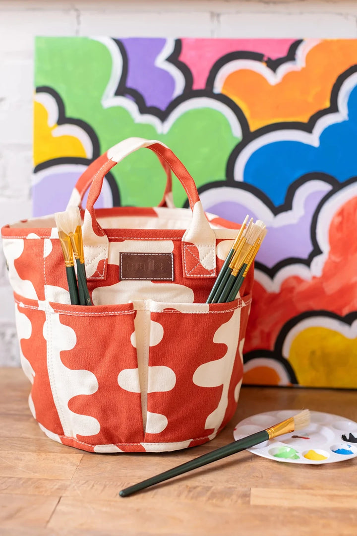 Maika Project Tote – Echo Tangerine