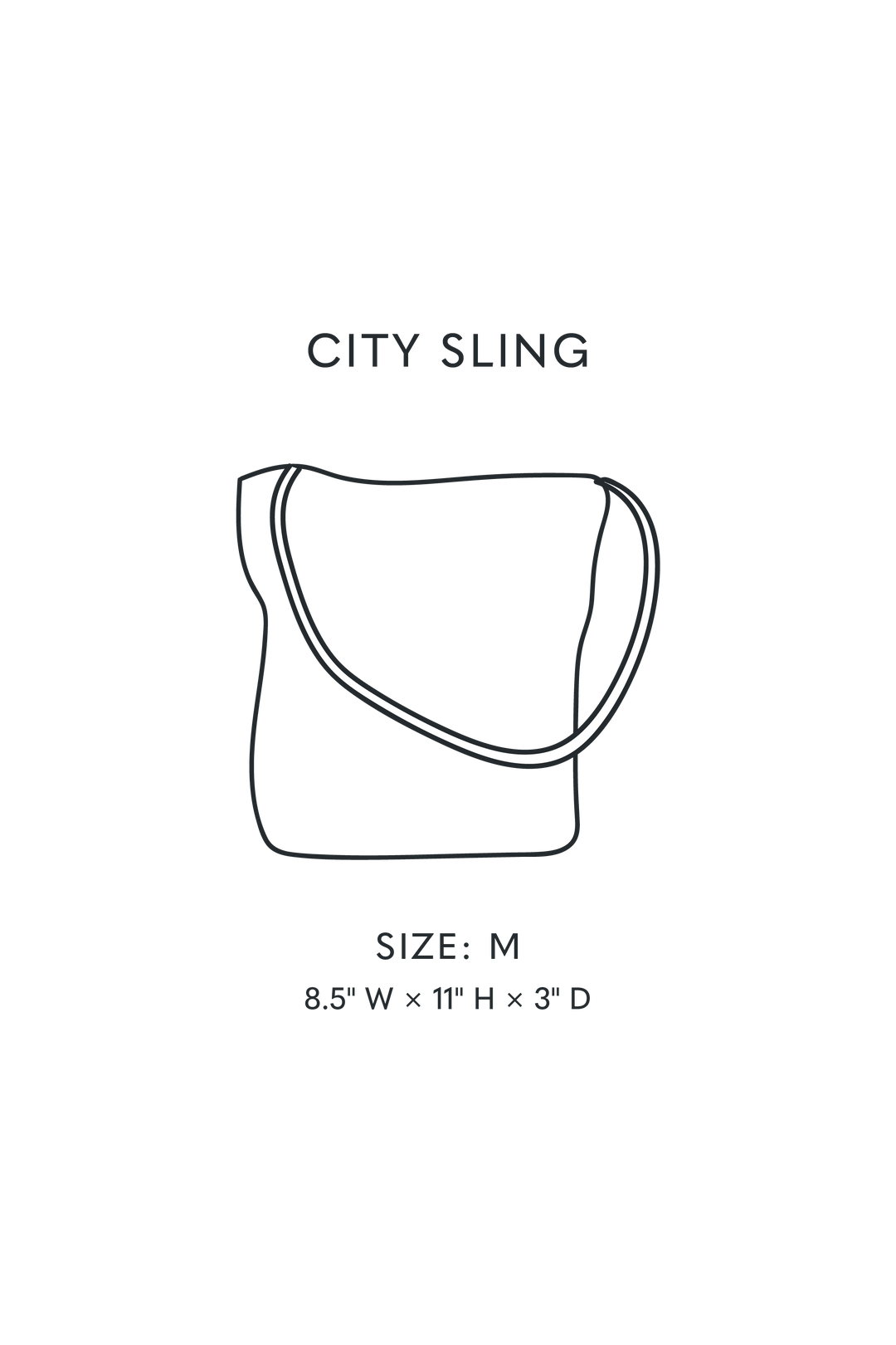Maika City Sling – Big Sur