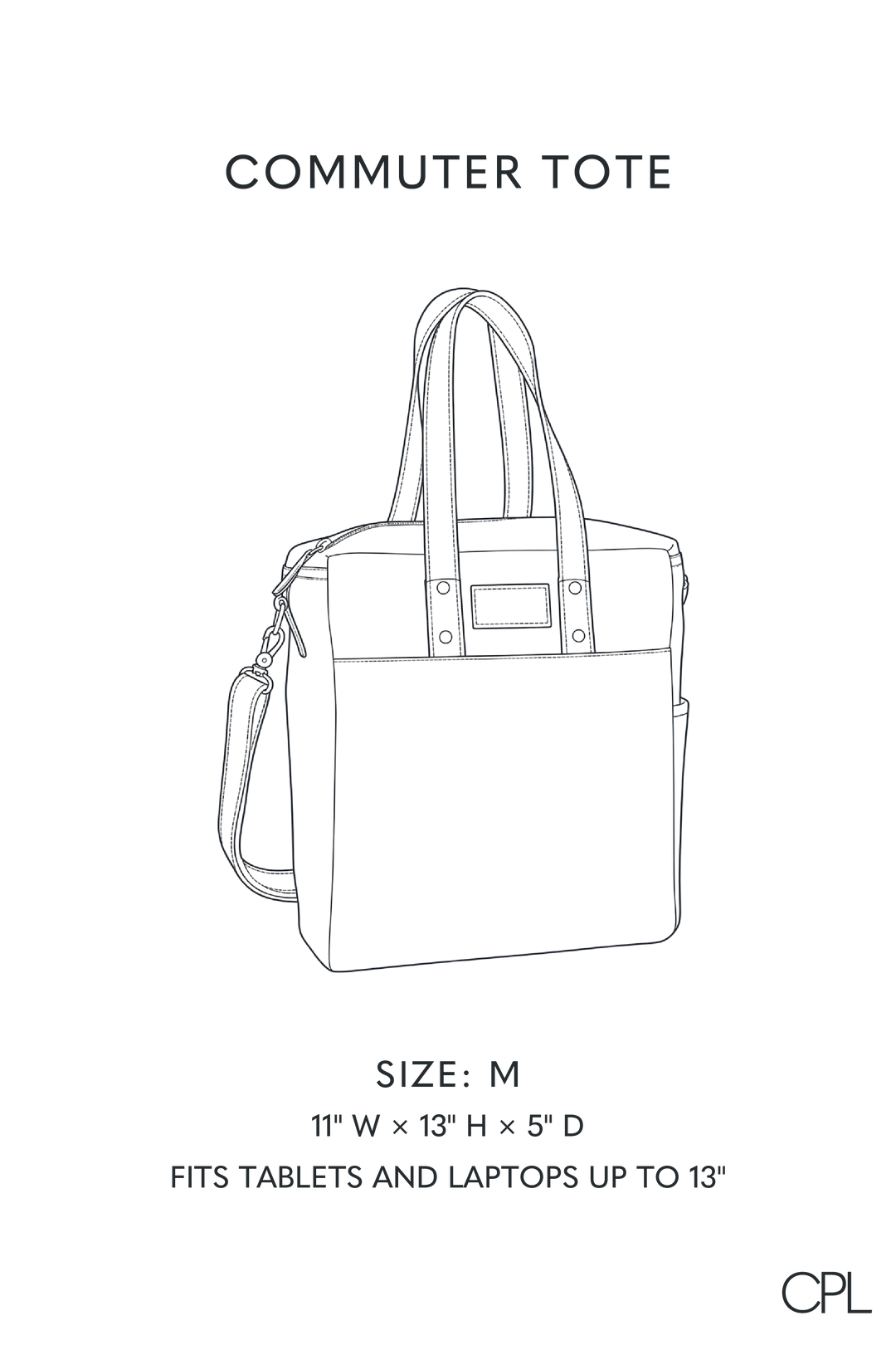 Maika Commuter Tote – Big Sur