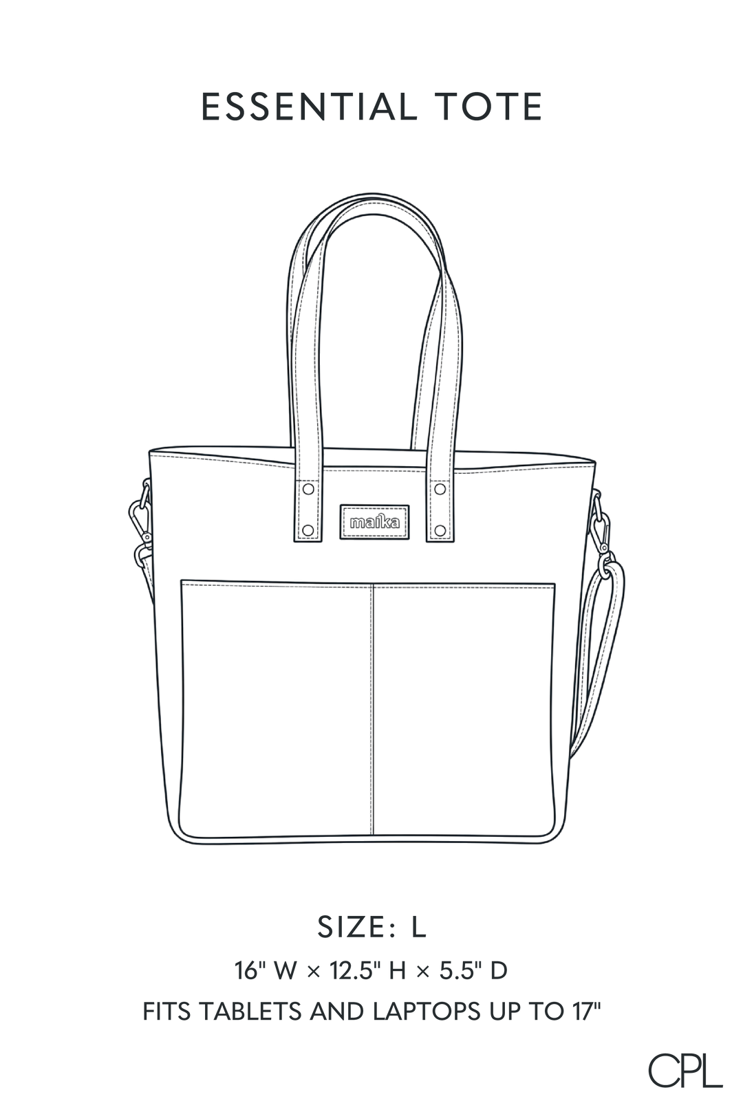 Maika Essential Tote – Tansy