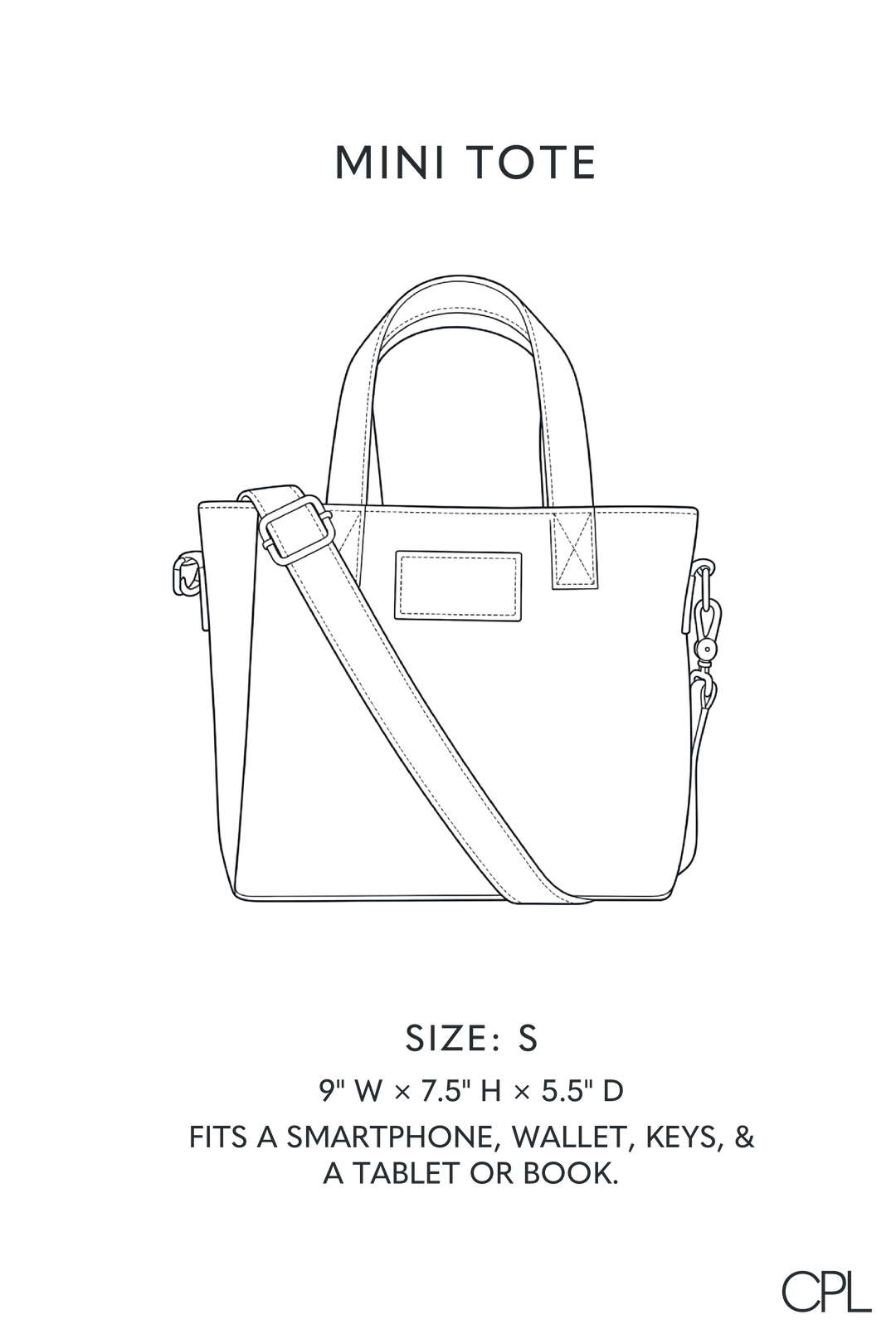 Maika Mini Tote - Belvedere