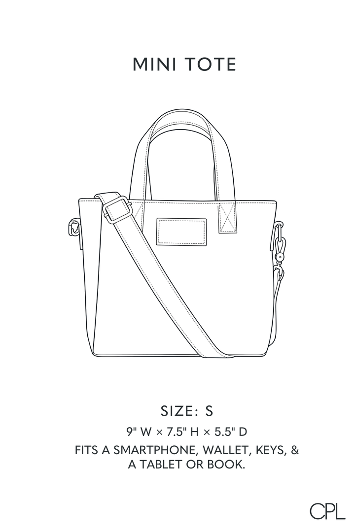 Maika Mini Tote – Echo Tangerine
