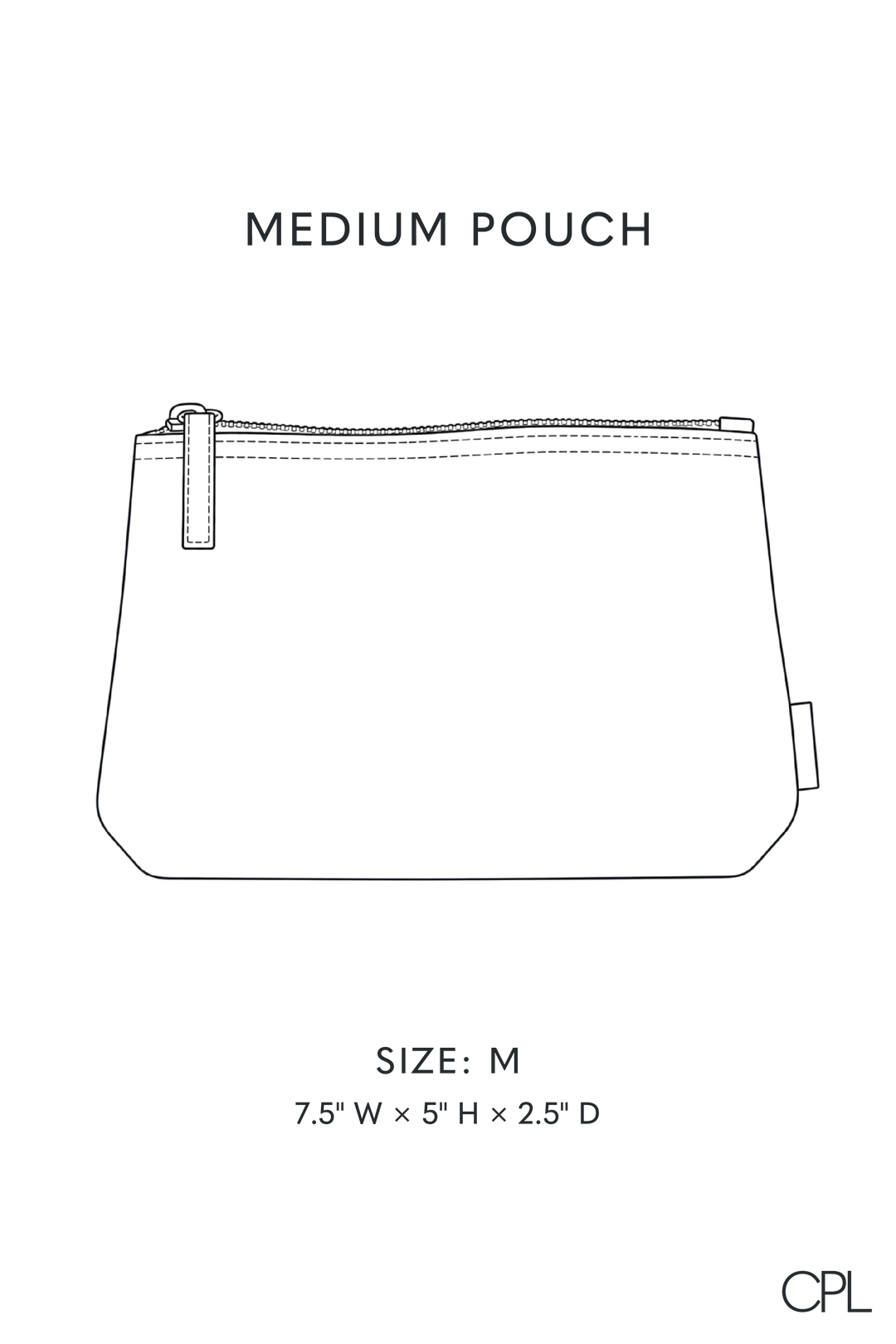 Maika Medium Pouch – Echo Tangerine
