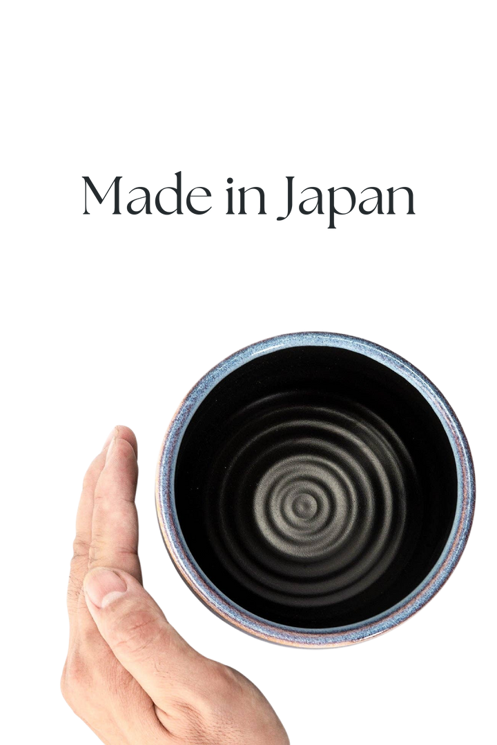 Matcha Bowl – Mino Ware Amebuchi Glazed (12 oz)