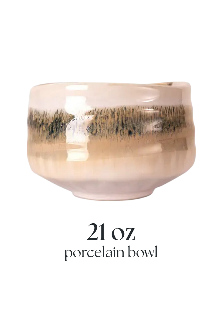 Matcha Ritual Set – White Porcelain Bowl with Whisk & Spoon