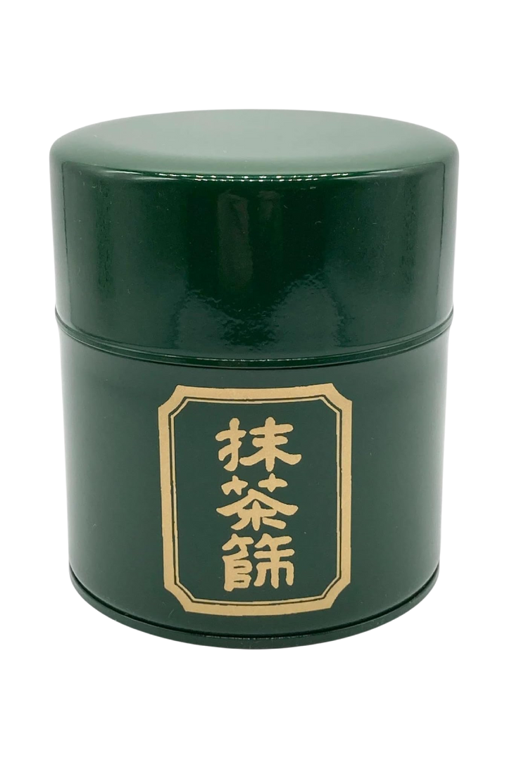 Matcha Tin with Mesh Sifter & Scoop – Aluminum (5.3 oz)